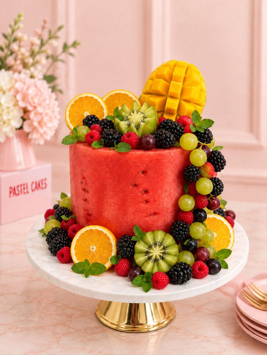 1 Tier Guilt Free Fruit Cake