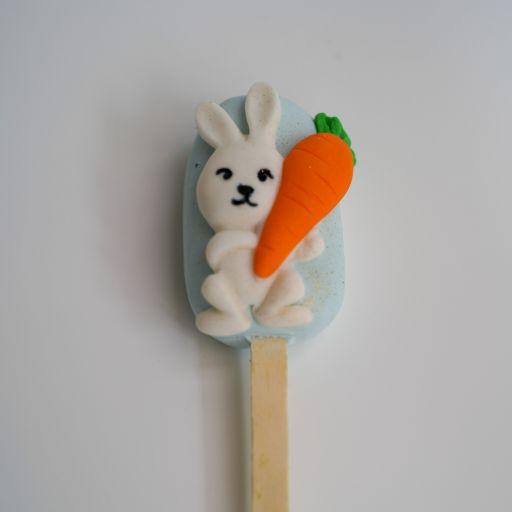 Bunny with Carrot Cakesicle