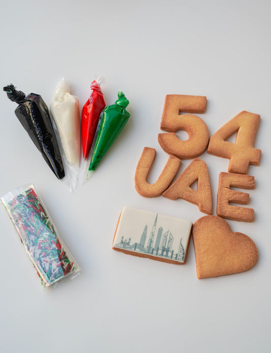 DIY UAE Cookie Coloring