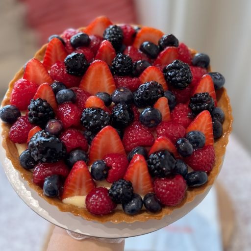 The Fancy Mix Berry Tart